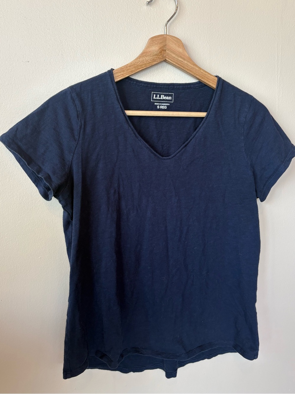 L.L. Bean Navy T Shirt